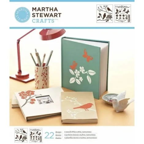 Szablon Martha Stewart Ptaki i Jagody